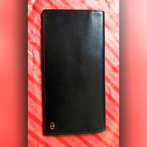 Authentic Christian Dior Black Bi-Fold Wallet